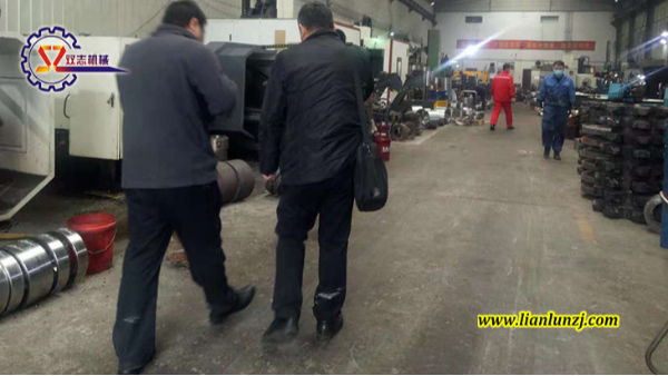 山西客戶(hù)鏈輪組件維修 來(lái)廠(chǎng)考察后認(rèn)可雙志簽訂合同